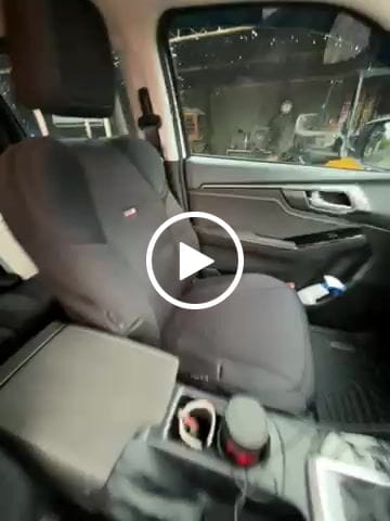 Customer video review of Sharkskin PLUS Seat Covers for Isuzu D-Max Crew/Dual Cab (07/2020-On)