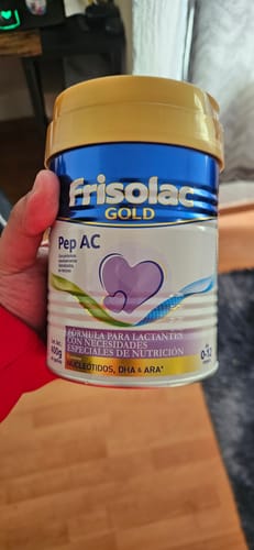 Customer photo review of Frisolac Gold Pep A C (0 A 12 Meses) Pack Con 800 Gr