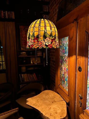 Customer photo review of Lampa wisząca Tiffany, Rosecliffe, Quoizel