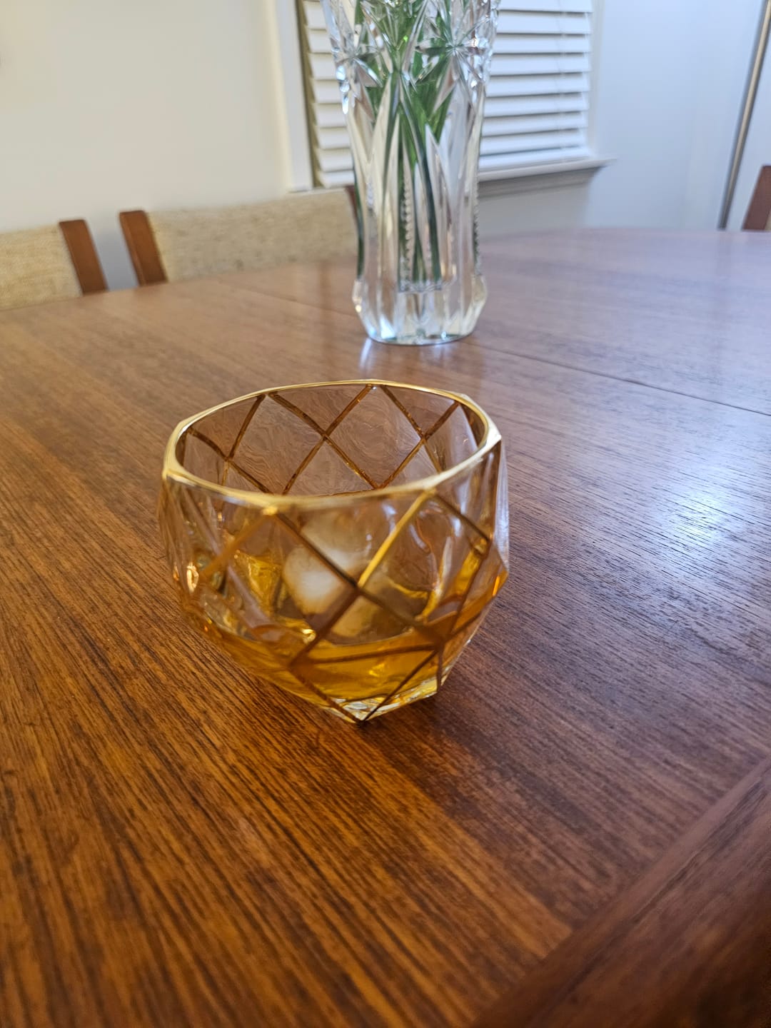 Customer photo review of Golden Whiskey Tumblers