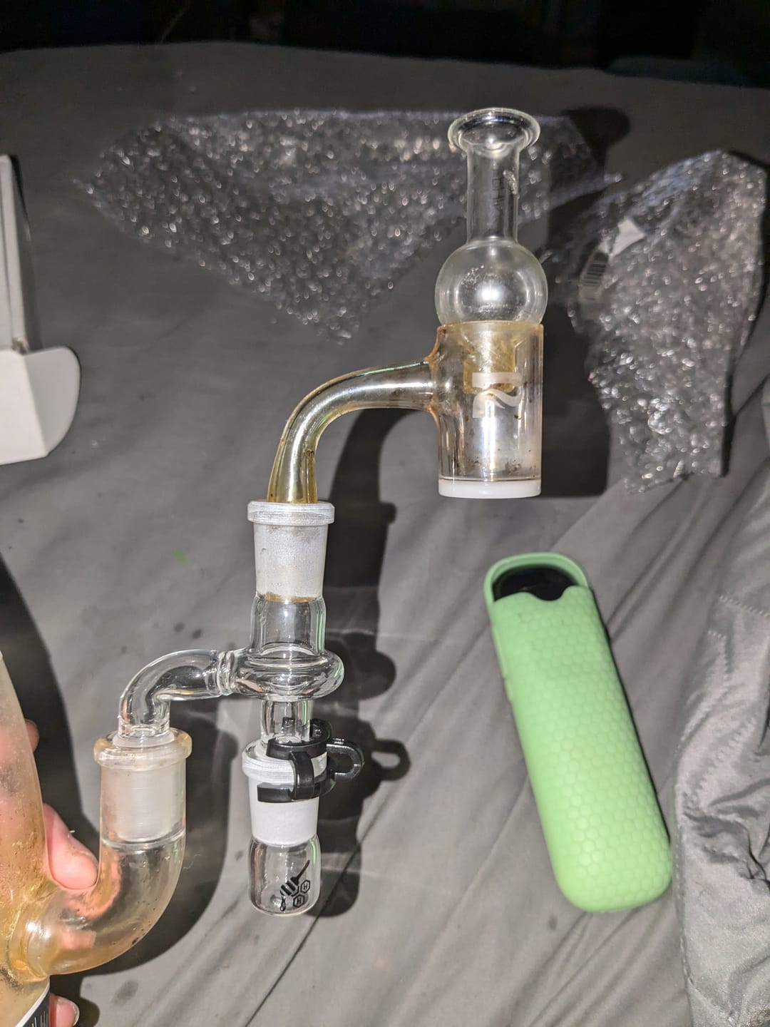 Customer photo review of CLASSIC GLASS RECLAIM CATCHER