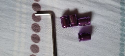 Customer photo review of Anti-theft Tire Valve Caps