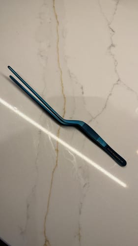 Customer photo review of Medium Offset Tweezers