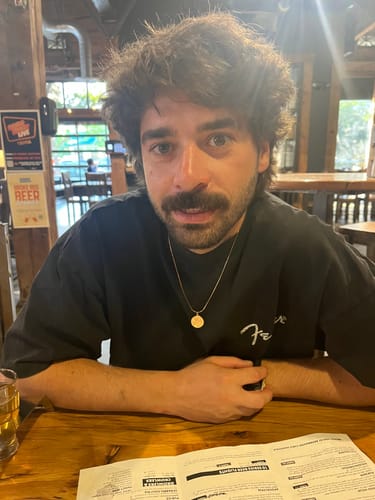 Customer photo review of st. michael coin necklace