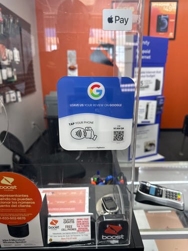 Customer photo review of Google Reviews - Plate