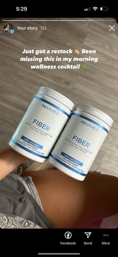 Customer photo review of Fiber