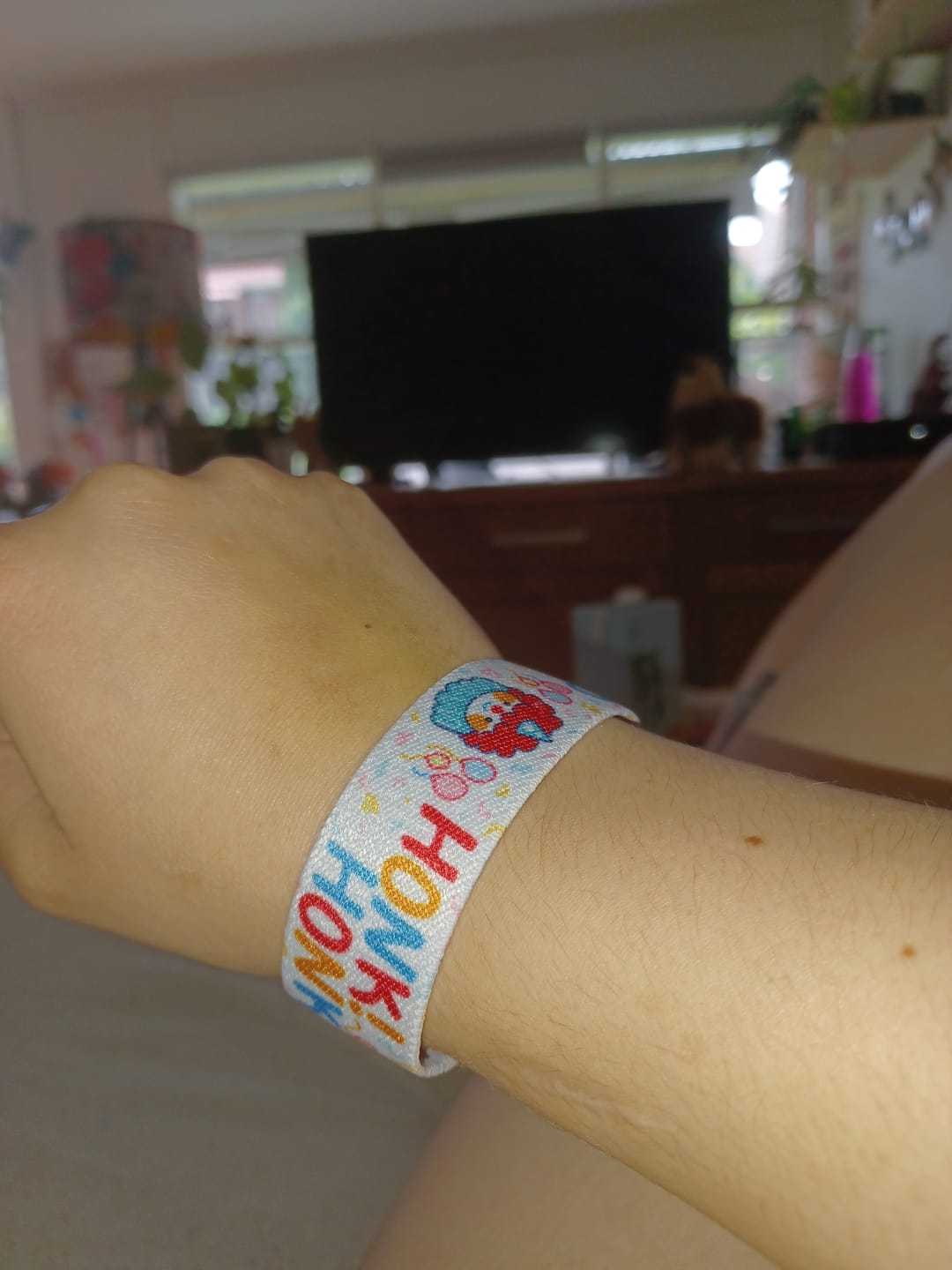 Customer photo review of Certified Clown Bracelet