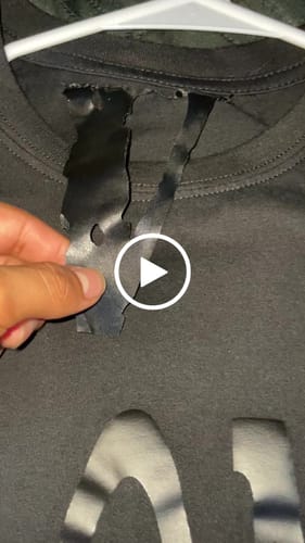 Customer video review of VLONE 3M Reflective T-Shirt