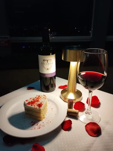 Customer photo review of Cena Romántica