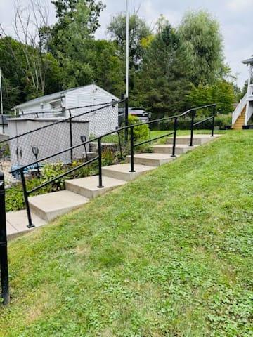 Customer photo review of Stair Handrail Kit