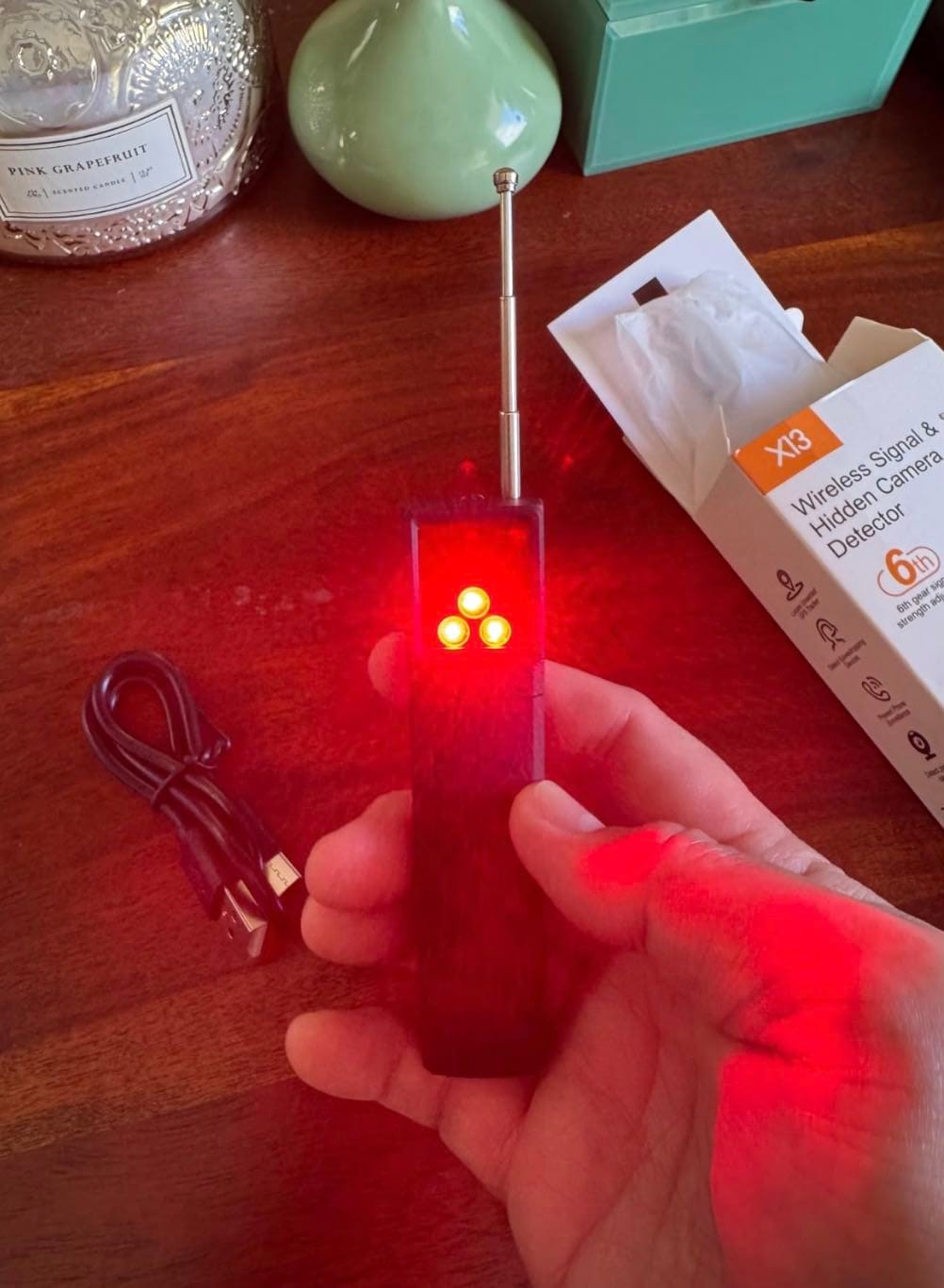 Customer photo review of GPS Tracker Detector