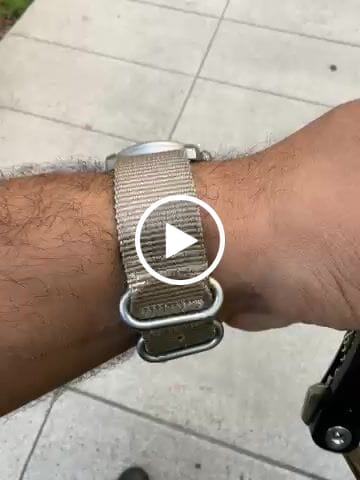 Customer video review of 22mm Wide Cowhide strap | Suitable for all watches with 22mm lug width