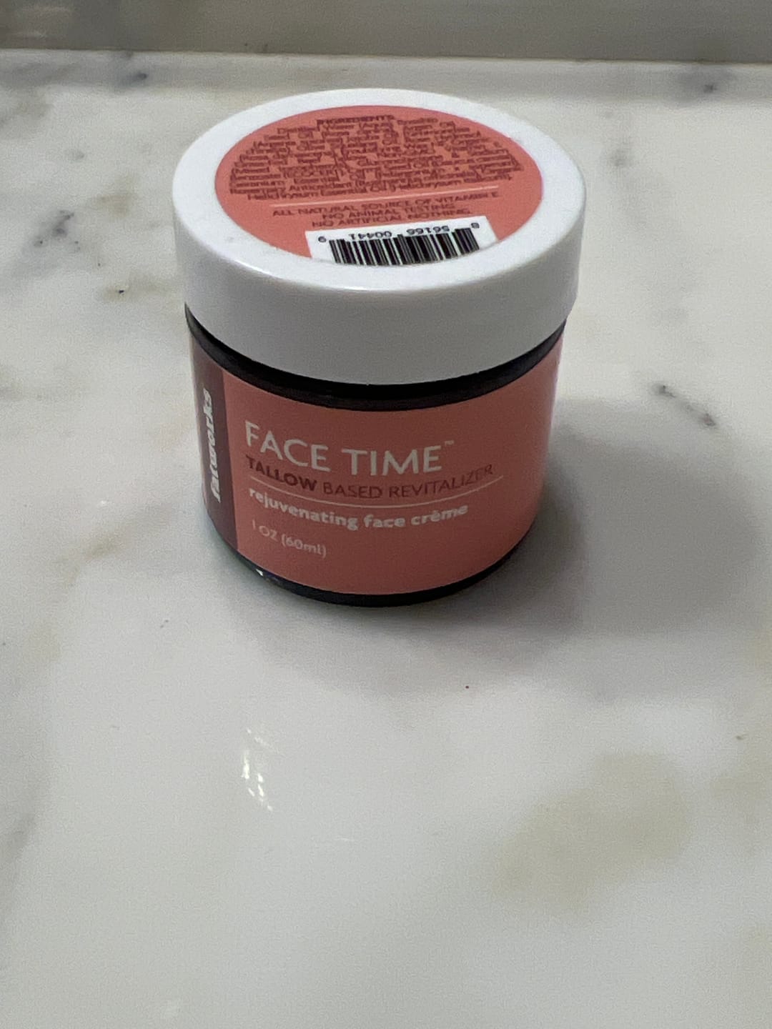 Customer photo review of Face Time-Tallow Based Face Crème
