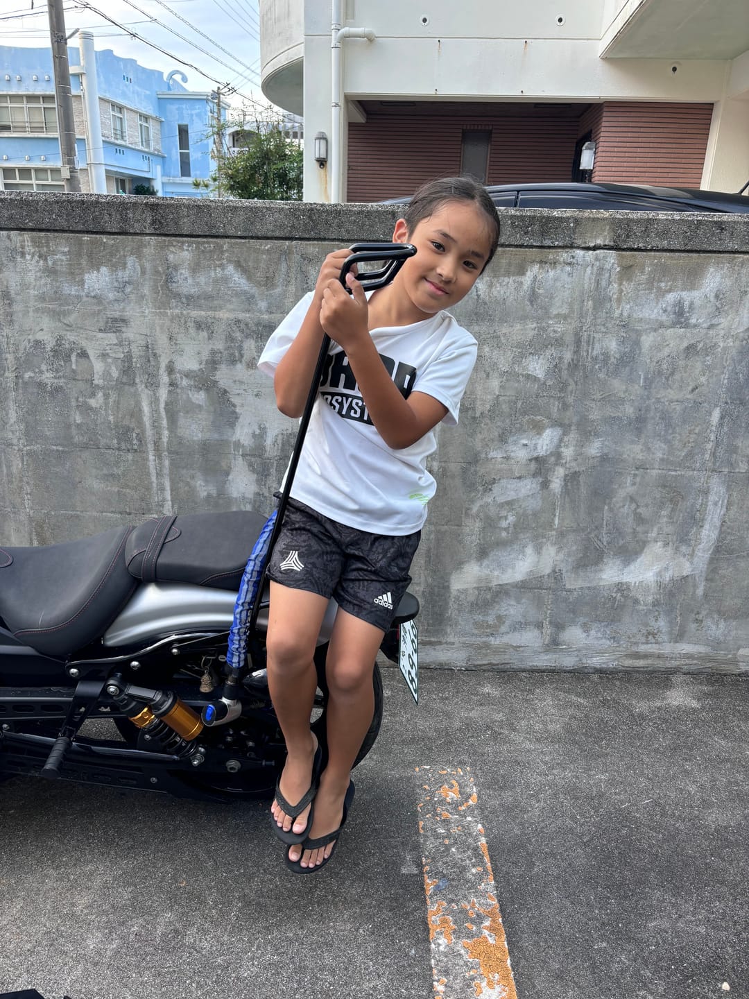 Customer photo review of 30 INCH EL ARRIERO SISSY BAR