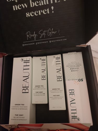 Customer photo review of Gamme Complète : SPF + Crème + Gel + Sérum (CADEAU OFFERT 🎁)
