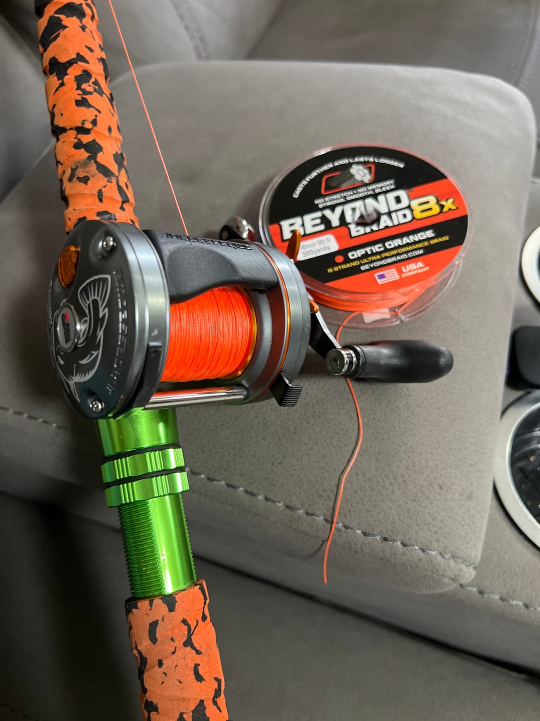 Customer photo review of Yellow 8X- Ultra Performance 8 Strand