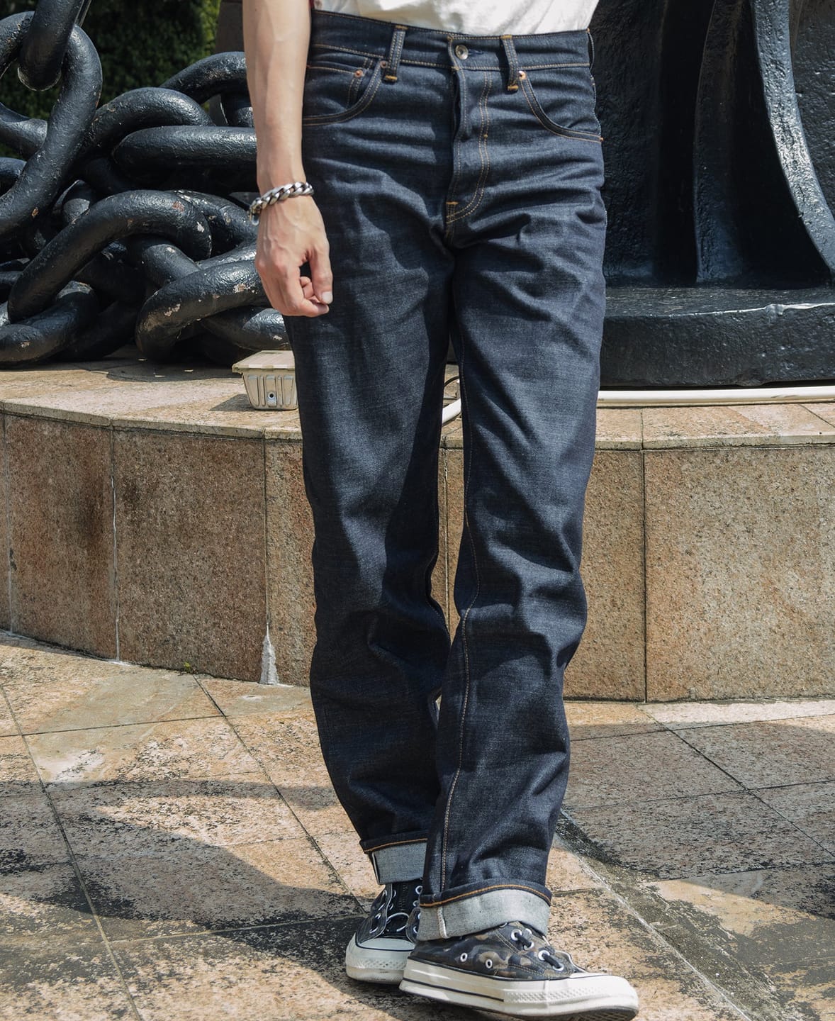 Customer photo review of Lot 602 1969 Model Selvedge Denim Jeans
