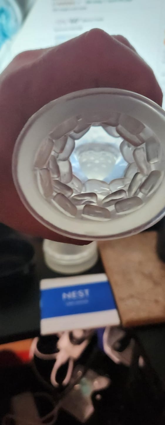 Customer photo review of HIVER New Automatic 5 in 1 Thrusting and Sucking Vibrating Male Masturbator
