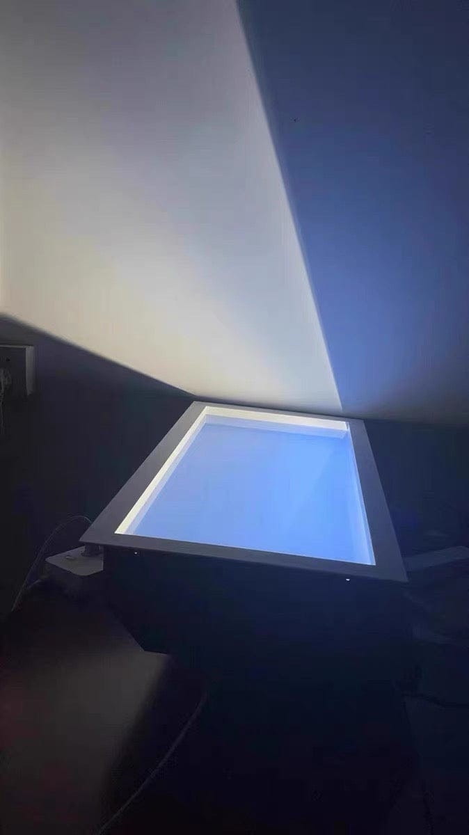 Customer photo review of Smart LED Artificial Blue Sky Ceiling Light Sunlight Simulation