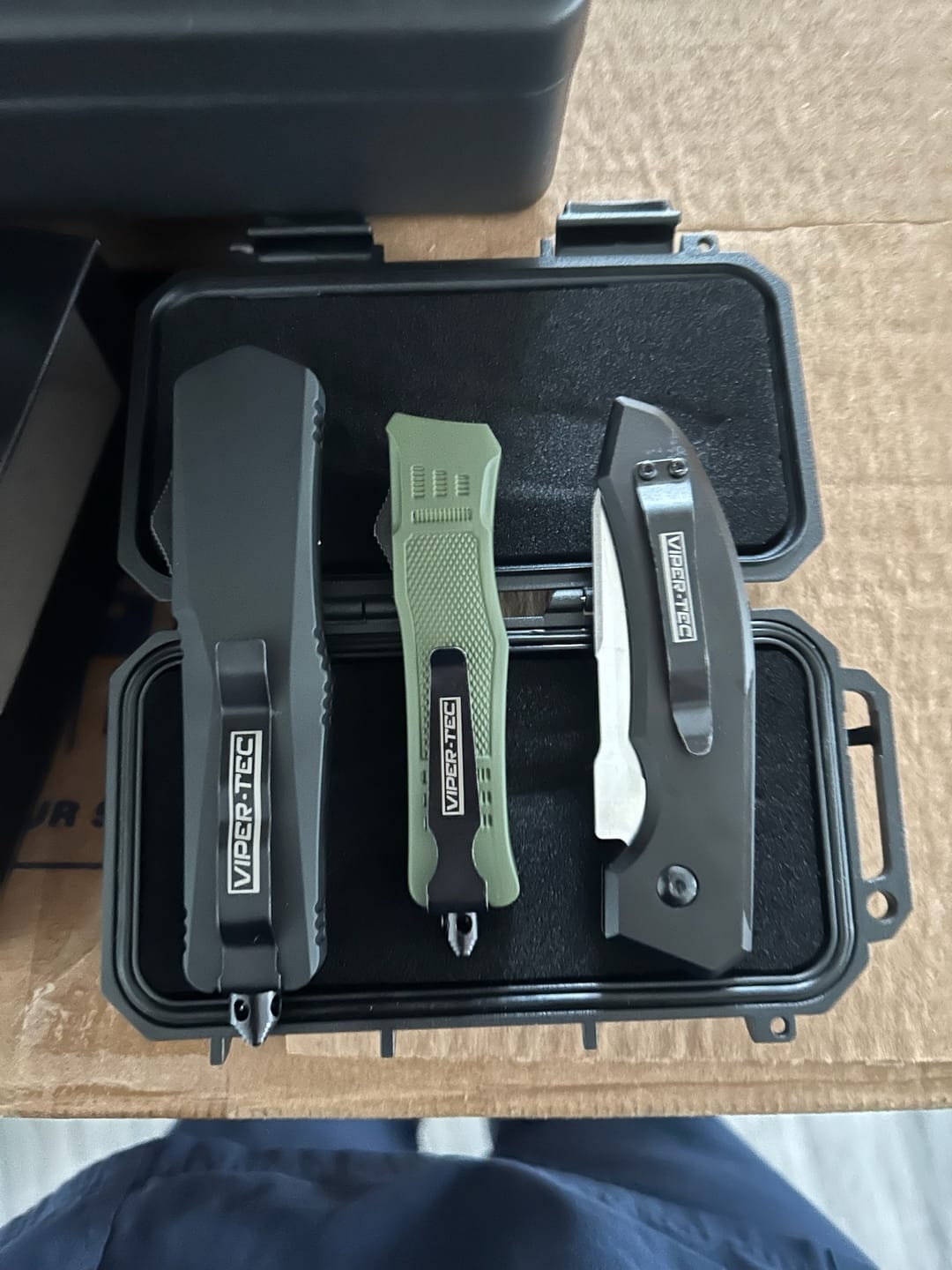 Customer photo review of OTF Mystery Knife Bundle