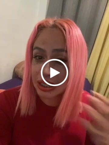 Customer video review of ENTREGA INMEDIATA NEW Plancha »Titanio Profesional Diana Fletes Quality INFRARED