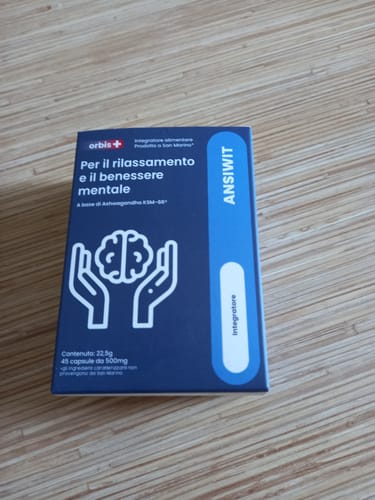 Customer photo review of ANSIWIT – Ashwagandha KSM66®, Magnolia, Giuggiolo (45 Capsule)