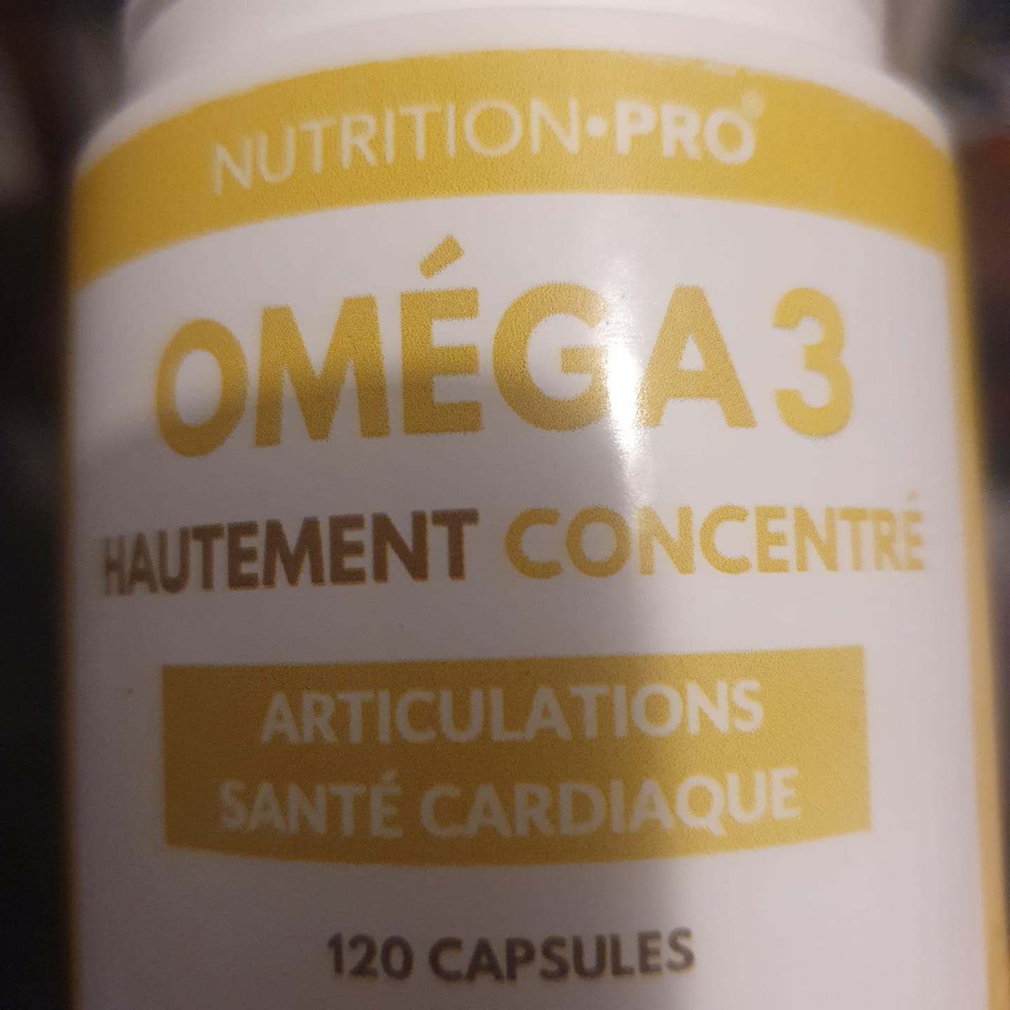 Customer photo review of OMÉGA 3 (OMEGAVIE®) - 120 CAPSULES