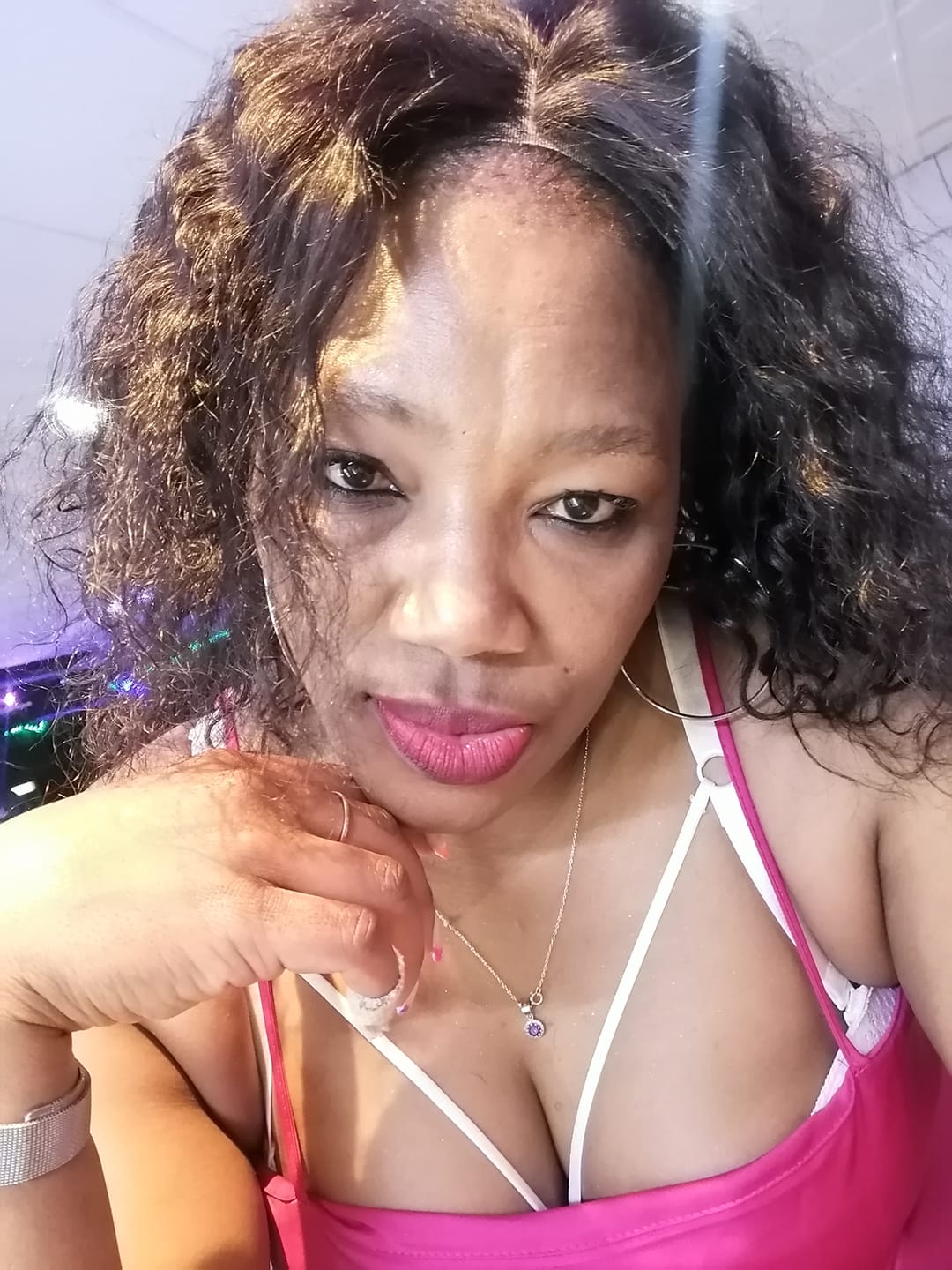 Customer photo review of Brazilian 4x4 Lace Wig - Water Wave 12"