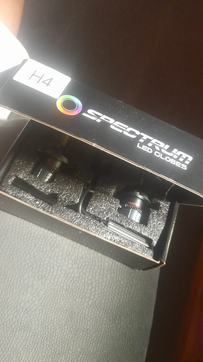 Customer photo review of LED Headlight Globes
