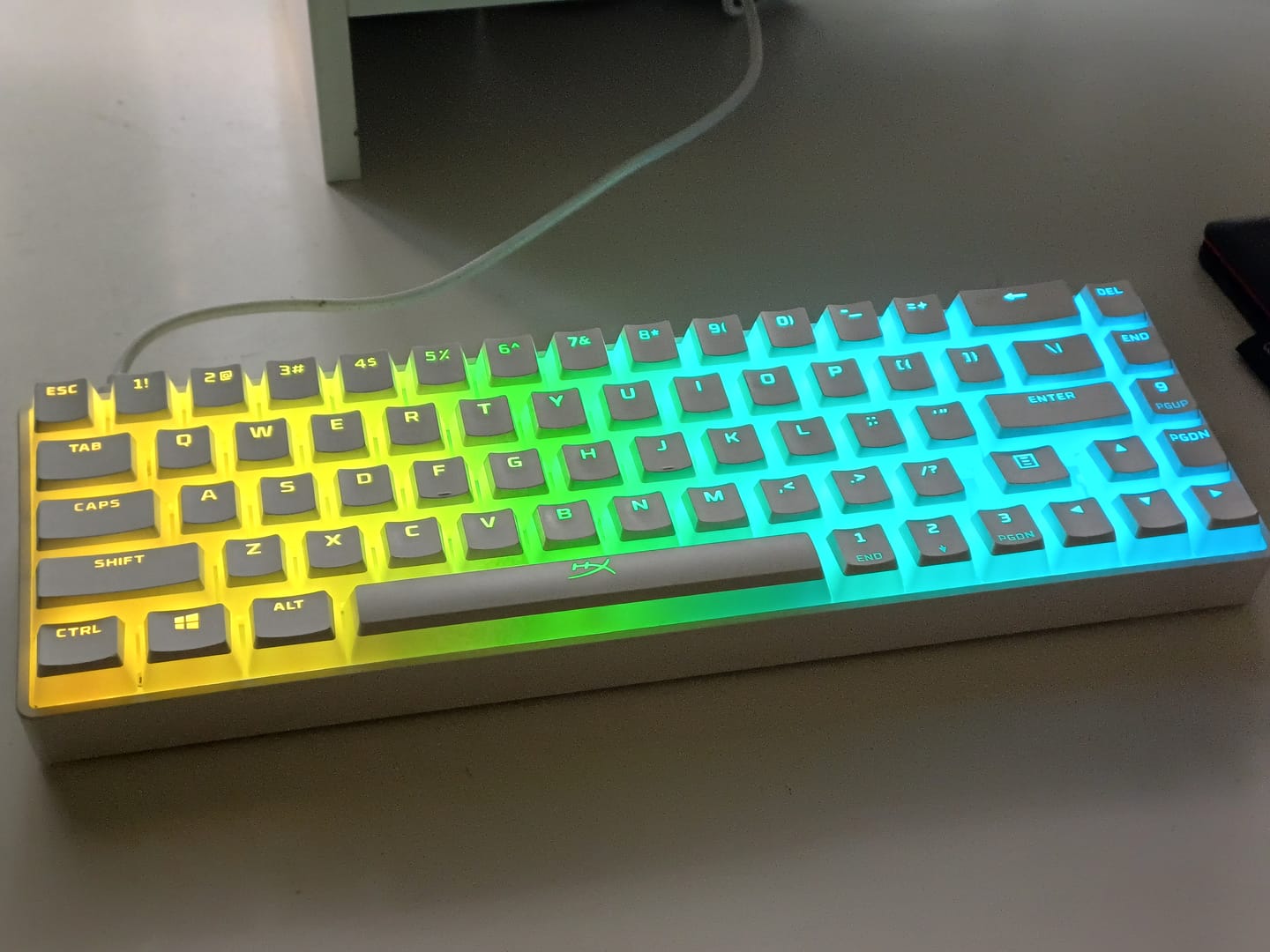 Customer photo review of DrunkDeer G65 - Wired Actuation-Distance-Adjustable Magnetic Switch Gaming Keyboard