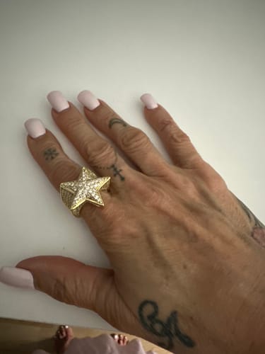 Customer photo review of Kute Star Ring