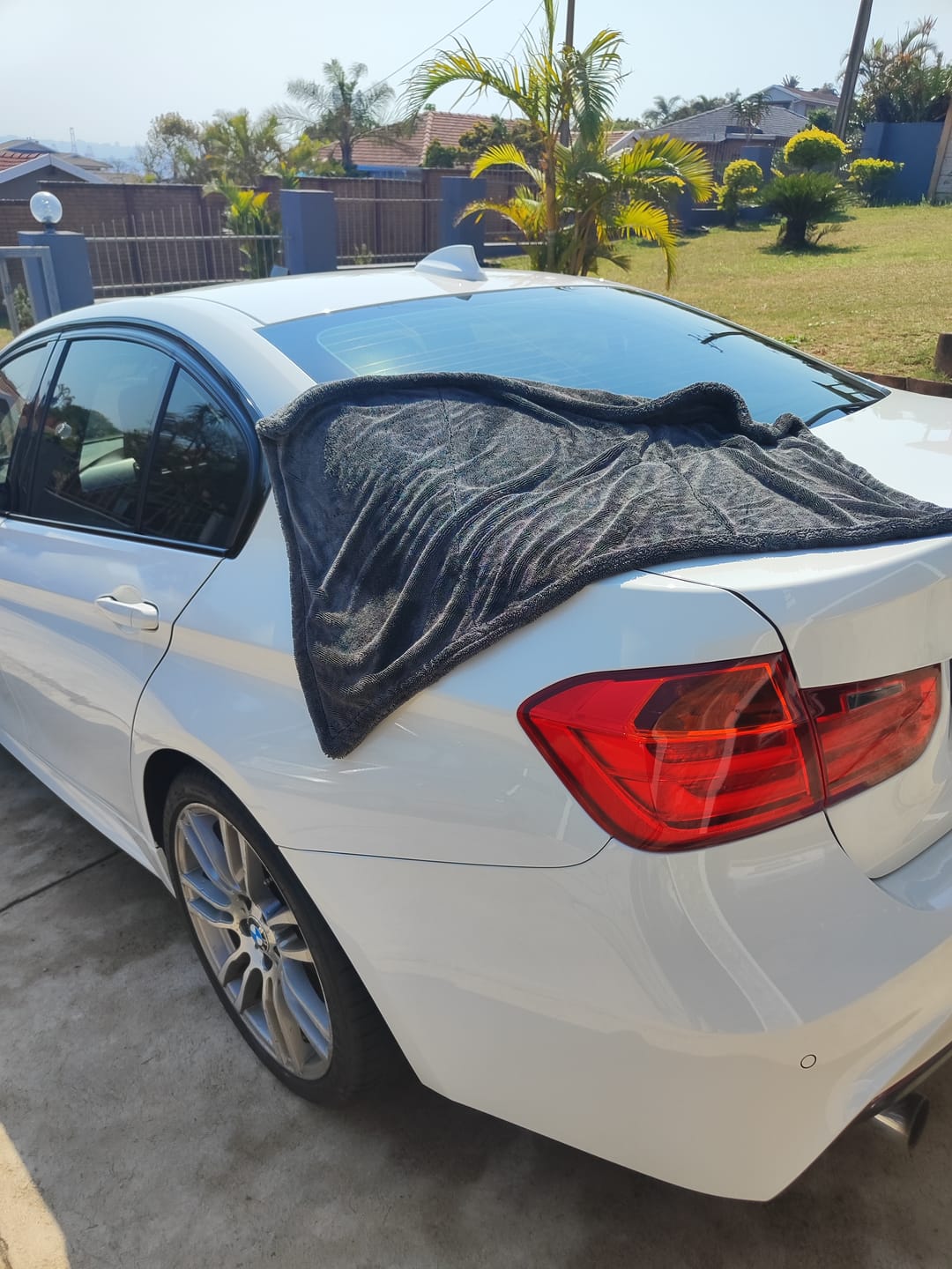 Customer photo review of Twisted Loop Drying Towel