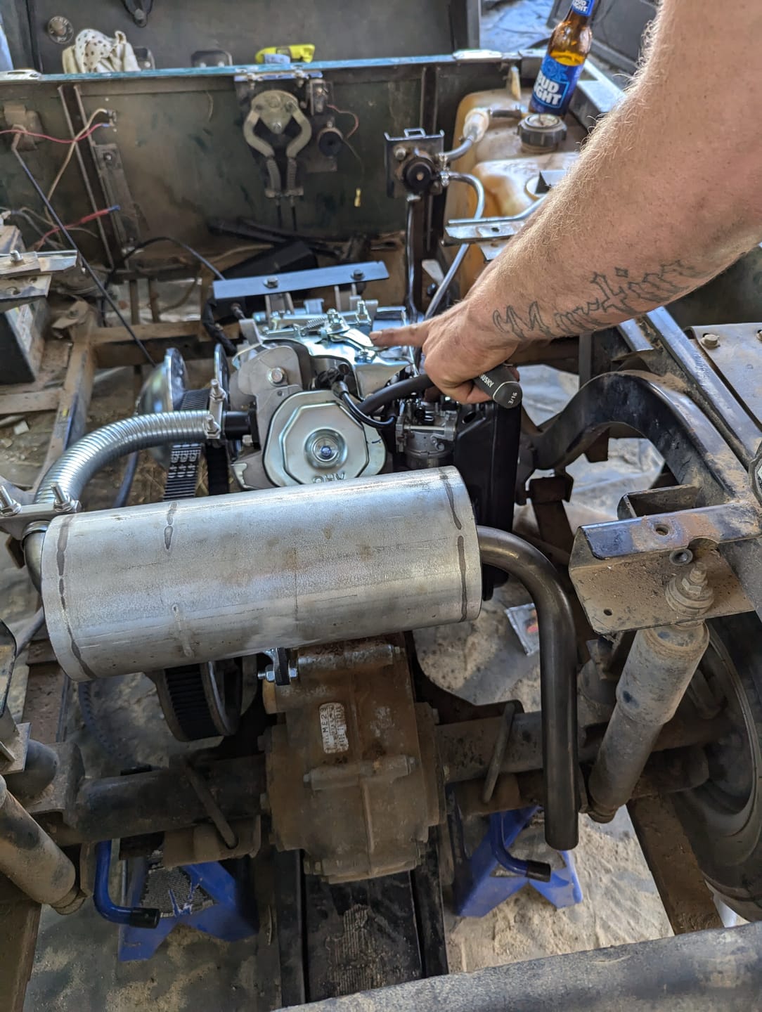 Customer photo review of Predator 459cc & 420cc Install Kit for 1994-2008 EZGO TXT & Medalist