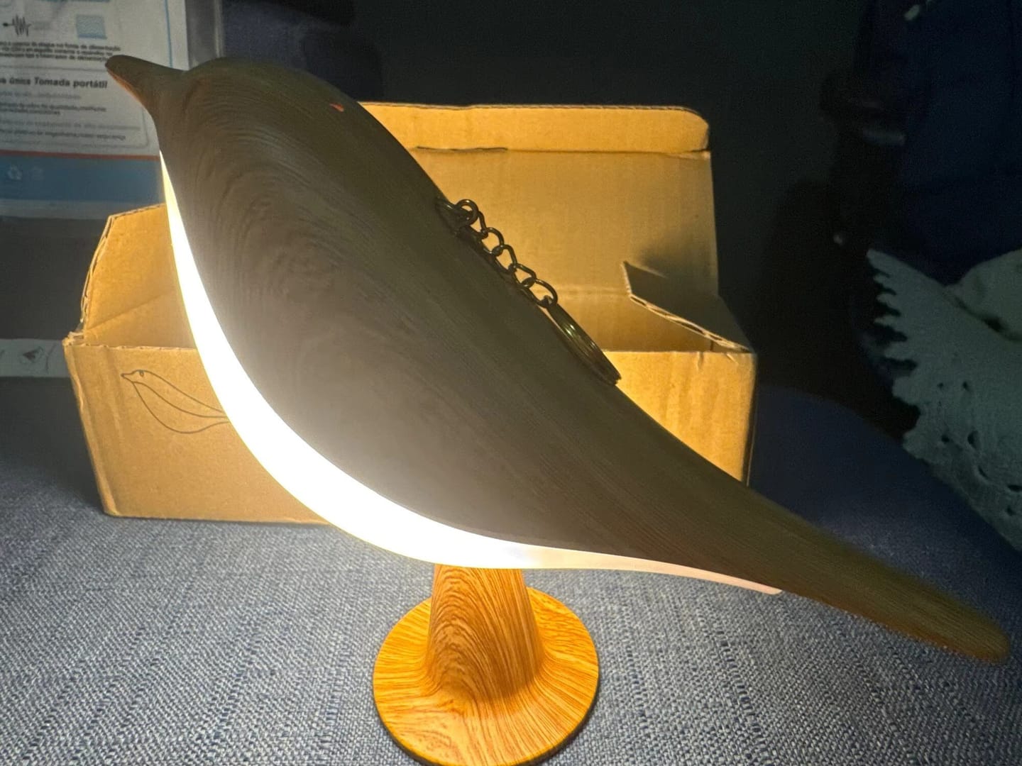 Customer photo review of BirdZen - Lampe de Chevet
