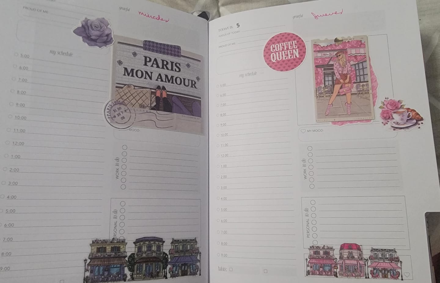 Customer photo review of Coffee Queen #2 Sticker Book