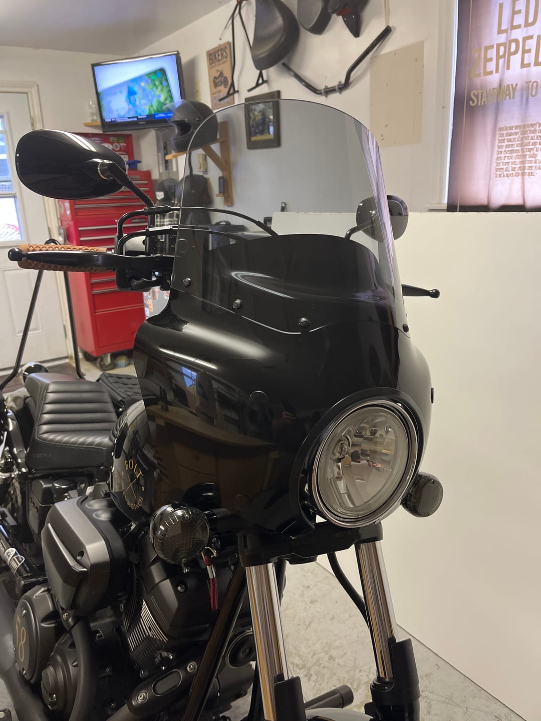 Customer photo review of HEAD LIGHT FORWARDING BRACKET