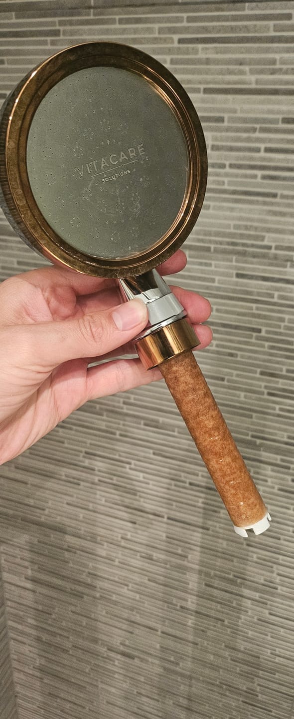 Customer photo review of Filtro de ducha de Vitacare Solutions