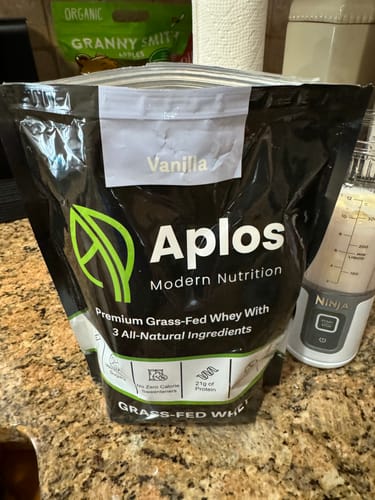 Customer photo review of Grass-Fed Whey