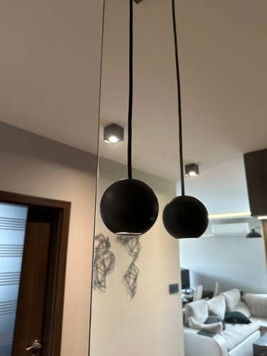 Customer photo review of Nowoczesna lampa wisząca, 1 kula (kolory Pantone) Bola Bola LED Loftlight