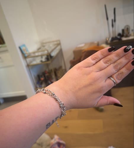 Customer photo review of Conflict Bracelet