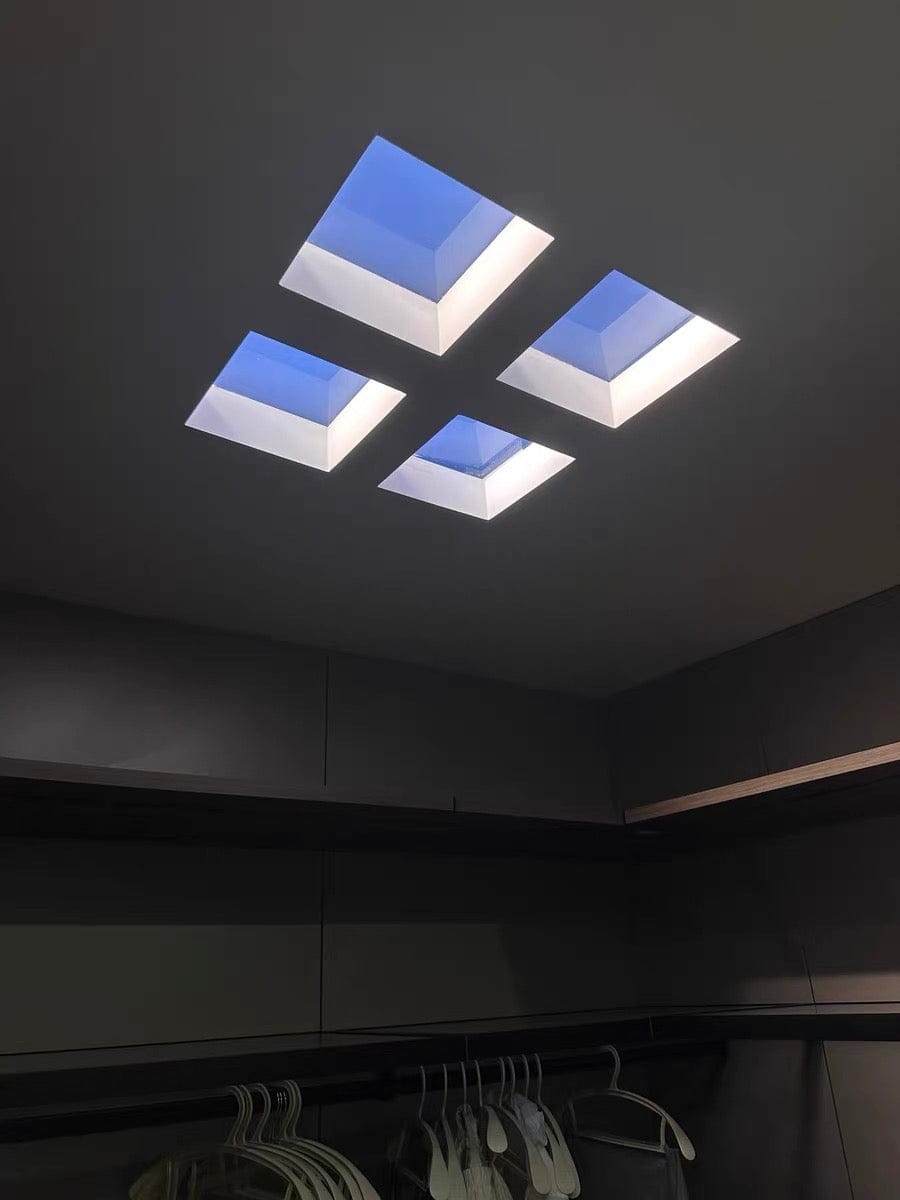 Customer photo review of Smart LED Artificial Blue Sky Ceiling Light Sunlight Simulation