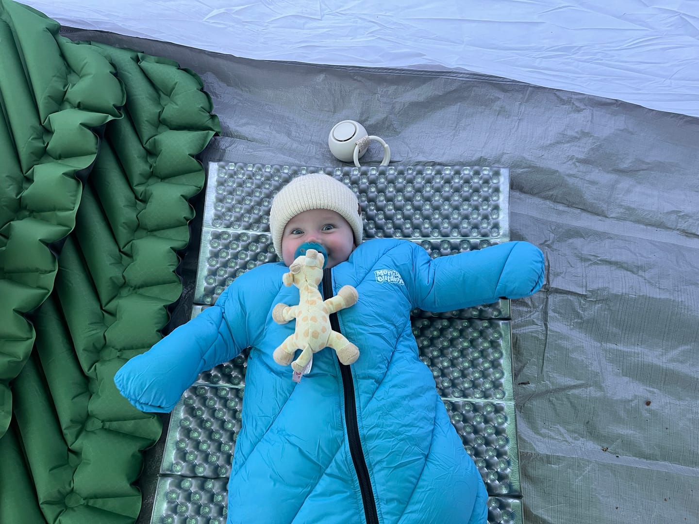 Customer photo review of Little Mo Baby Sleeping Bag (6-18 months)