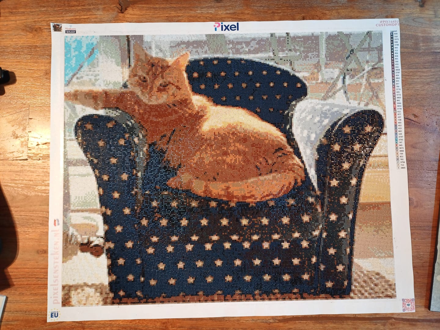 Customer photo review of Diamond Painting Eigen Foto - Snelle Levering