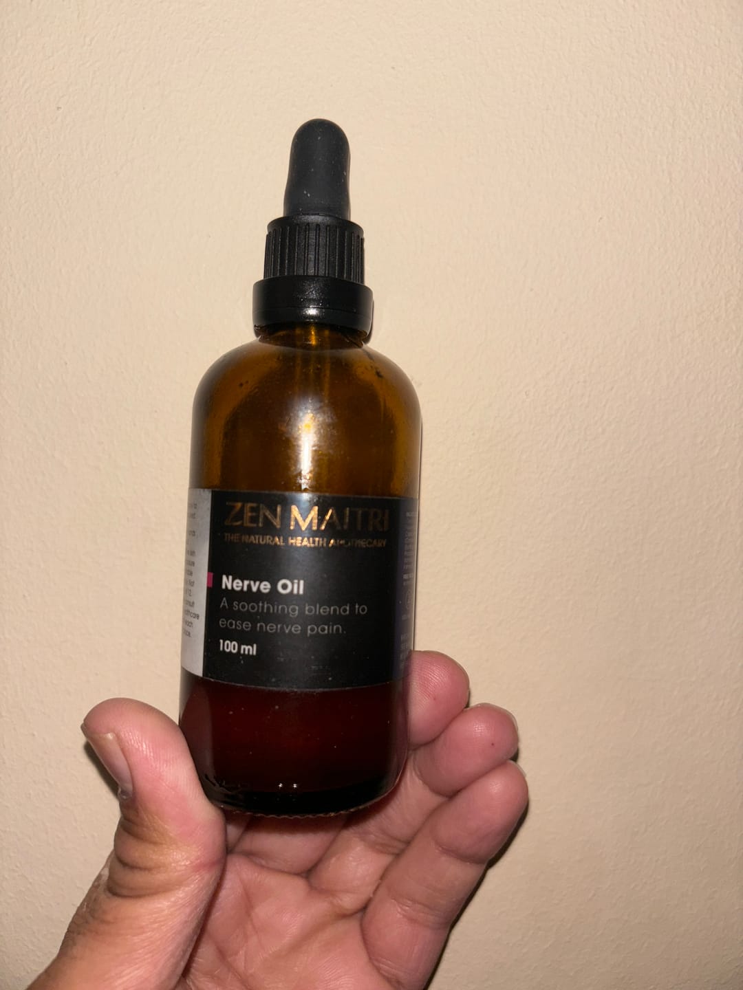 Customer photo review of Nerve Oil | For Sciatica Relief Support