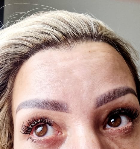 Customer photo review of Brow Lamination Kit