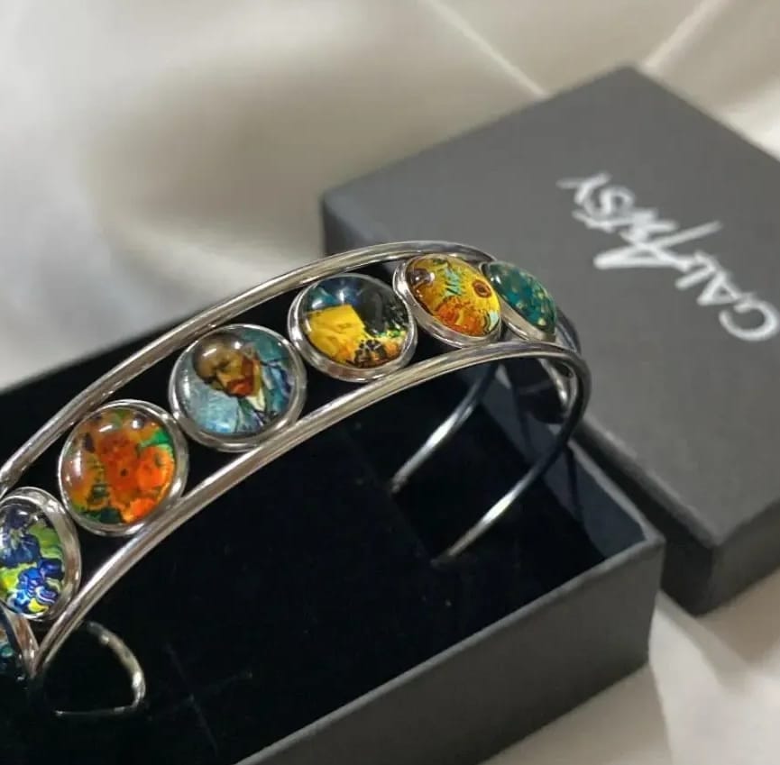 Customer photo review of "Van Gogh's Greatest Hits" Bracelet