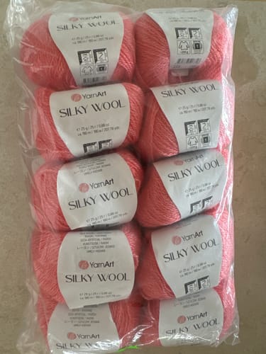 Customer photo review of YarnArt Silky Wool