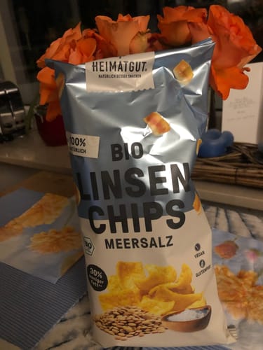 Customer photo review of Bio Linsen Chips Meersalz