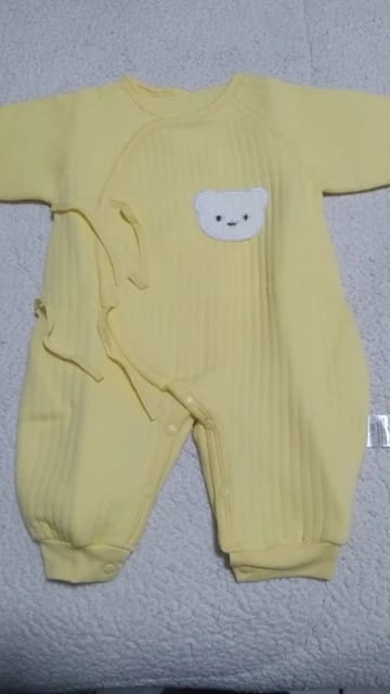 Customer photo review of Newborn Teddy Bear Onesie