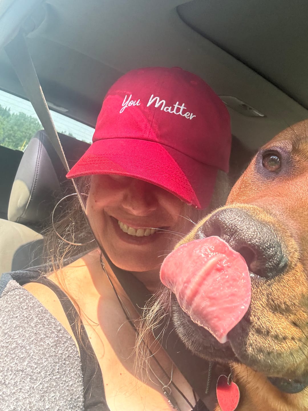 Customer photo review of You Matter Hat